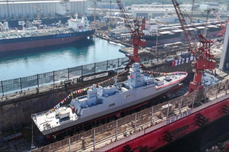 Turkiye luncurkan fregat TCG Icel buatan dalam negeri