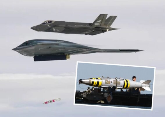 USAF perlihatkan bom penghancur kapal Quicksnik menyerupai kerja torpedo