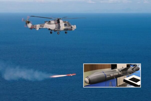 AW159 Wildcat luncurkan rudal Sea Venom