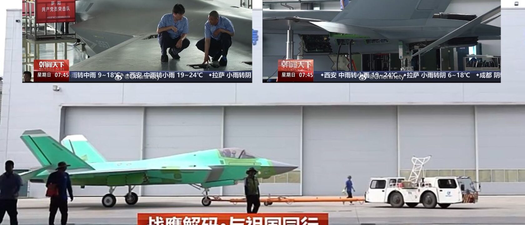 China rilis video perakitan J-35