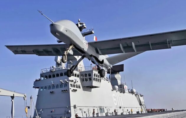 Drone Gray Eagle STOL di kapal induk Korea
