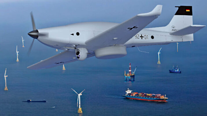 Drone buatan HENSOLD dan AVILUS