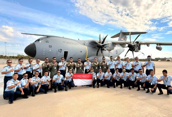 Kru A400M TNI AU menjalani pelatihan di Airbus Defence and Space Spanyol