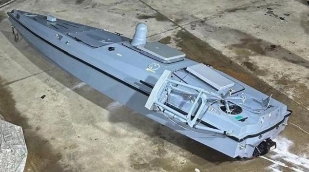 Nelayan Turkiye menemukan Magura USV berbahan peledak Ukraina