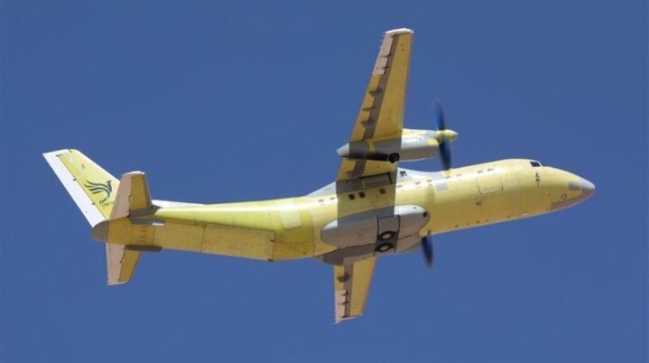 Pesawat angkut buatan Iran Simorgh