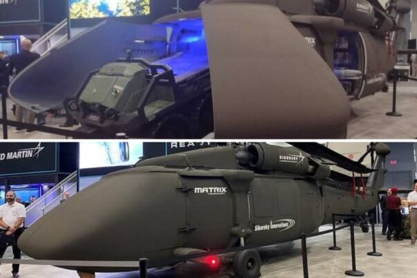Sikorsky pamerkan U-Hawk heli black hawk tanpa awak