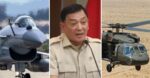 Sjafrie mengatakan pembelian J-10B dan heli Black Hawk belum pasti