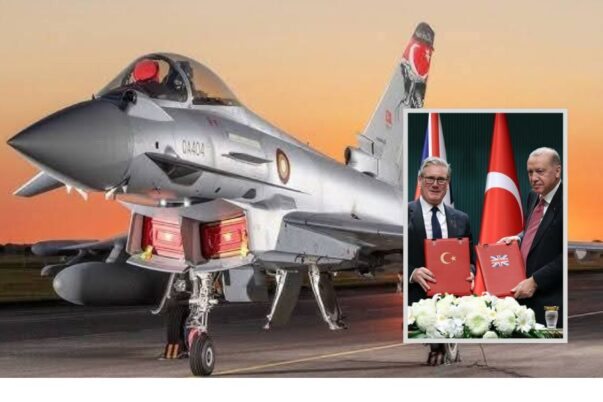 Turkiye membeli 20 jet tempur Typhoon dari Inggris (1)