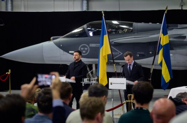 Zelensky menyebut Gripen E akan diproduksi di Ukraina