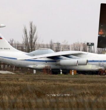 Drone Ukraina hancurkan pesawat A-60 1A2 Rusia
