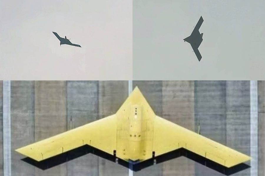 Drone siluman CH-7 China terbang perdana