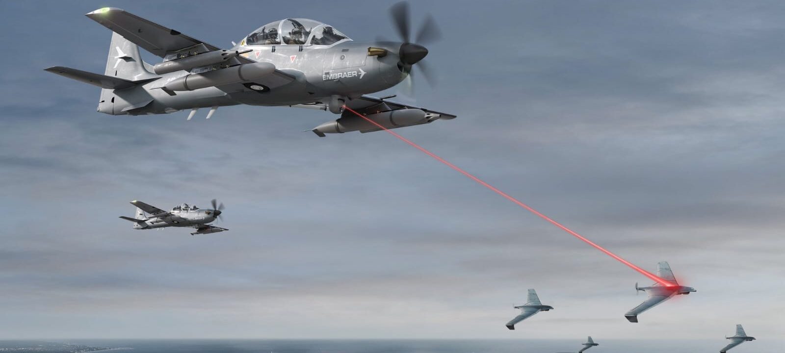 Embraer tambahkan senjata antidrone pada A-29 Super Tunano