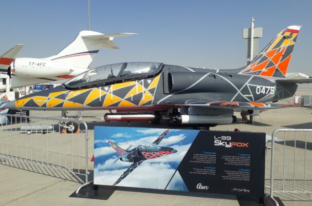 L-39 Skyfox _ Dubai Airshow _ Airspace Review _ Roni Sontani