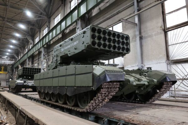 Militer Rusia mendapatkan TOS 1A baru