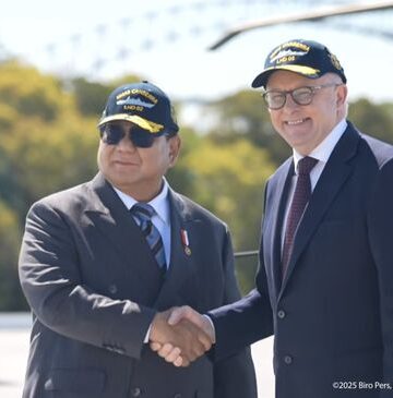 Prabowo dan Albanese_