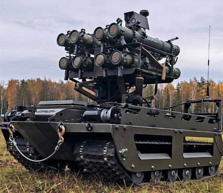 Rusia kerahkan Combat UGV Courier di Ukraina
