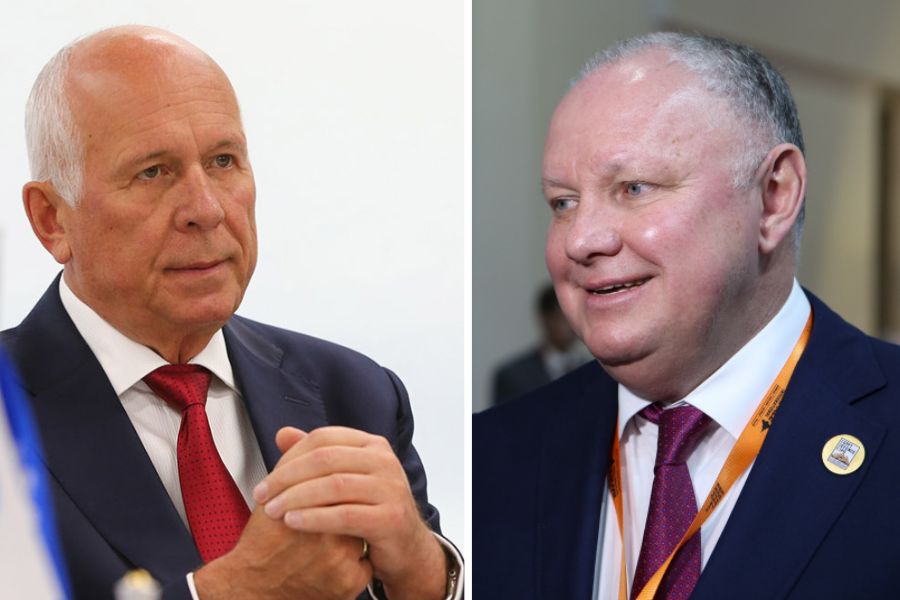 Sergey Chemezov and Alexander Mikheev
