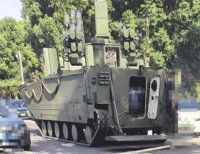 Sistem pertahanan udara amfibi baru China Type 05