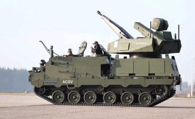 Belanda membeli Skyranger 30 dari Rheinmetall Jerman
