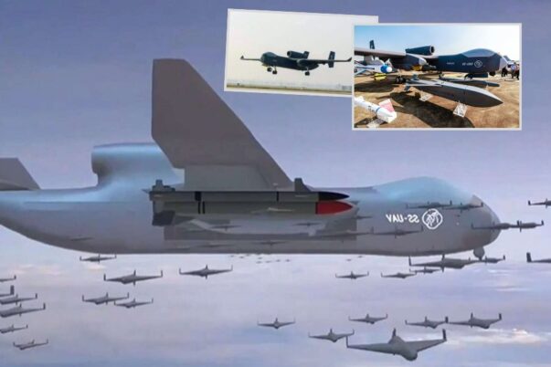 China sukses menerbangkan perdana drone induk Jiutian