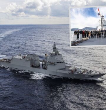 Fincantieri serahkan PPA KRI Prabu Siliwangi-321 kepada TNI AL