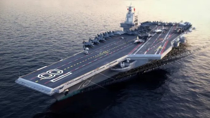 Fujian aircraft carrier