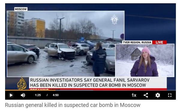 Jenderal Rusia tewas dalam ledakan bom di Moskow_1