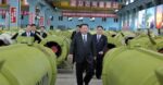 Kim Jong-un tinjau pabrik rudal Hwasong-11