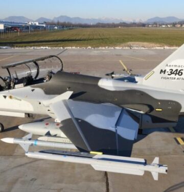Leonardo M-346 FA Italia