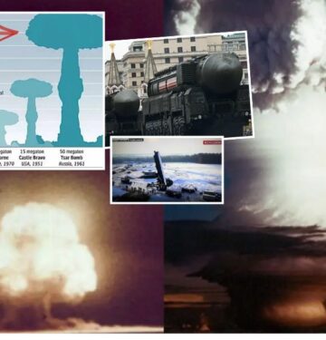 Perbandingan efek ledakan bom nuklir dengan bom termonuklir