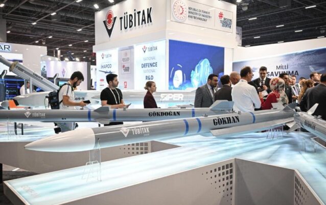 Rudal udara ke udara Gokhan dan Gokdogan Turkiye