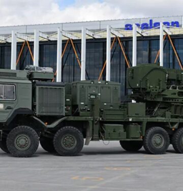 Sistem peperangan elektronik Koral 100 buatan Aselsan