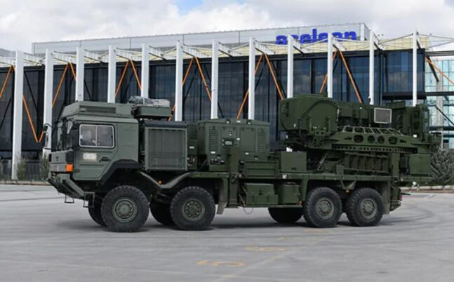 Sistem peperangan elektronik Koral 100 buatan Aselsan