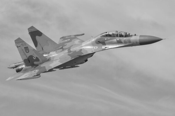 Su-27UB Ukraina hilang saat menjalankan misi tempur