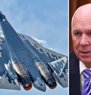 Su-57 Rusia lolos dari tangkapan radar di Ukraina