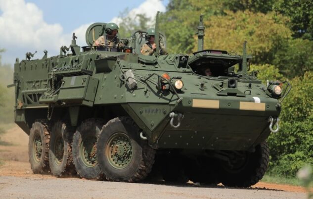 Thailand kerahkan Stryker 8x8 ke perbatasan Kamboja