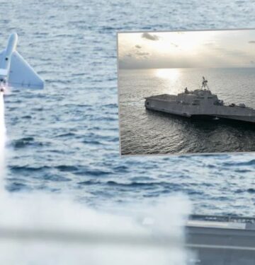 US Navy luncurkan LUCAS dari LCS-32