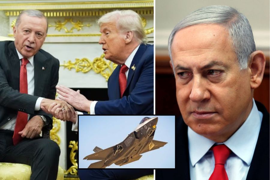 Erdogan and Trump _ Netanyahu _F-35