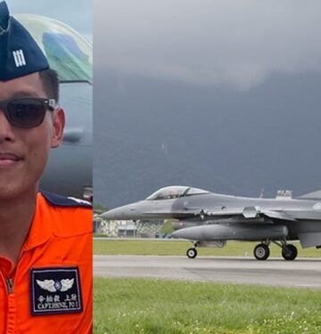 F-16V Taiwan jatuh ke laut - pilot hilang