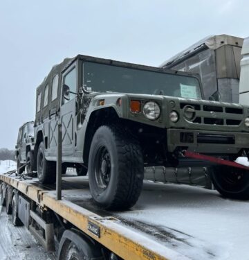 Jepang telah mengirimkan 131 kendaraan taktis ke Ukraina