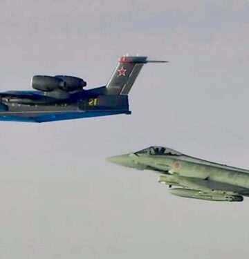 Jet tempur NATO mencegat pesawat Be-200 Rusia di atas Laut Baltik