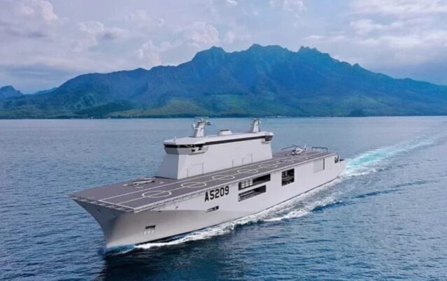 Kapal induk drone Portugal