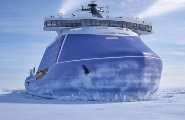 Kapal pemecah es bertenaga nuklir Lider Rusia