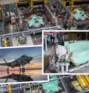 Northrop Grumman mengirimkan badan bagian tengah F-35 ke-1500 ke Lockheed Martin