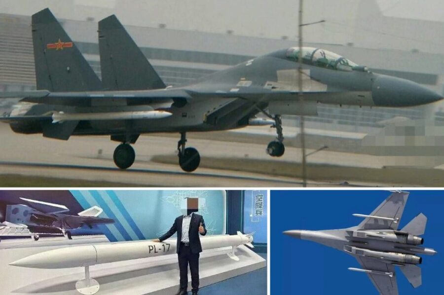 PL-17 rudal udara ke udara China berjangkauan 400 km