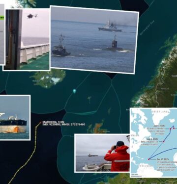 Pasukan AS sita kapal tanker Rusia Marinera di Atlantik Utara