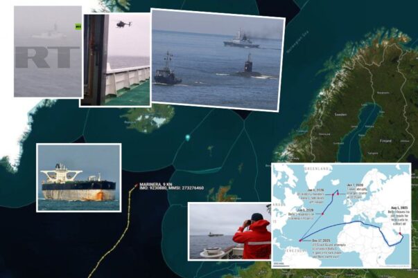 Pasukan AS sita kapal tanker Rusia Marinera di Atlantik Utara