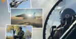 Pilot F-16 Ukraina mengatakan pelatihan di NATO berbeda dengan realitas pertempuran udara di Ukraina (1)