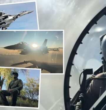 Pilot F-16 Ukraina mengatakan pelatihan di NATO berbeda dengan realitas pertempuran udara di Ukraina (1)