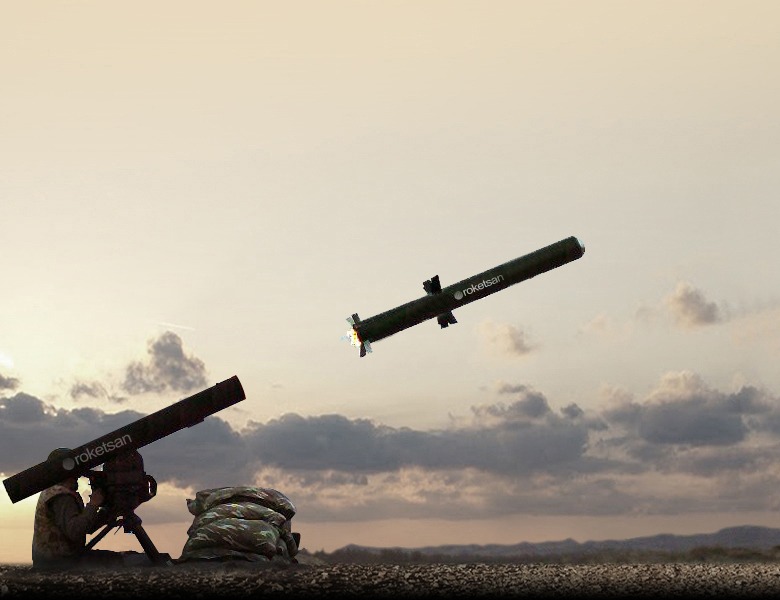 Rudal antitank OMTAS buatan Roketsan Turkiye
